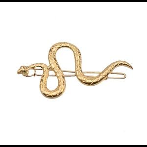 Snake Gold Metal Hairpin